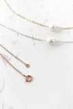 Single Pearl Dainty Necklace