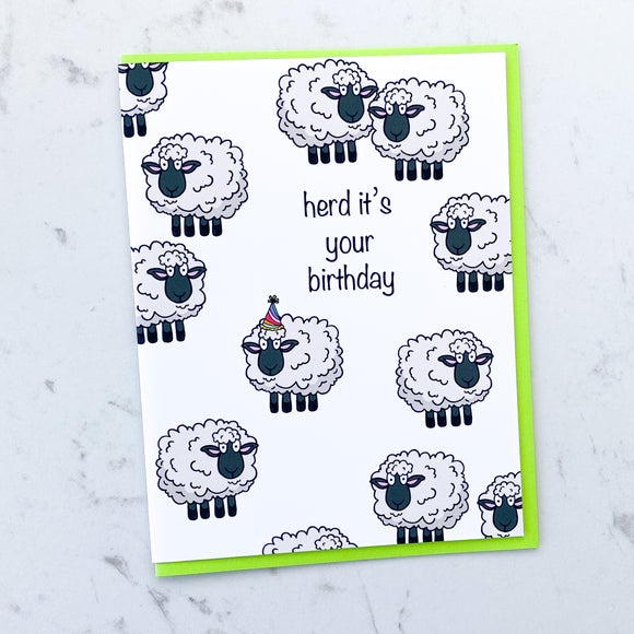 Herd it’s your Birthday Card
